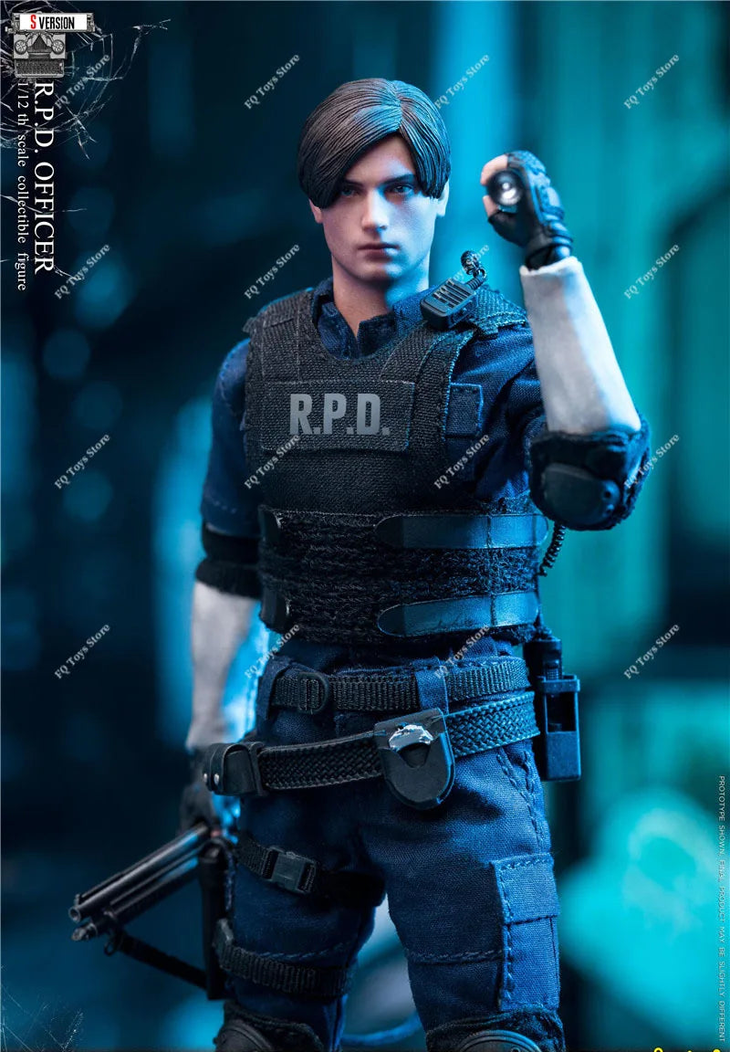 In Stock LIMTOYS LiMiNi 1/12 RPD Officer Leon Kennedy S Version 6 Inch Action Figure Toy Collectible Gift