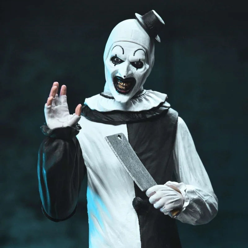 New In Stock 7-Inch Neca 45251 Terrifier Art The Clown Action Figure Peripheral Products Of Movie Characters Collection Model