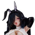 HiPlay BearPanda Rabbit Nest Series, Fourth Release: Black Nun, Anime Style Figurine 1:4 Scale Collectible Figure HXN