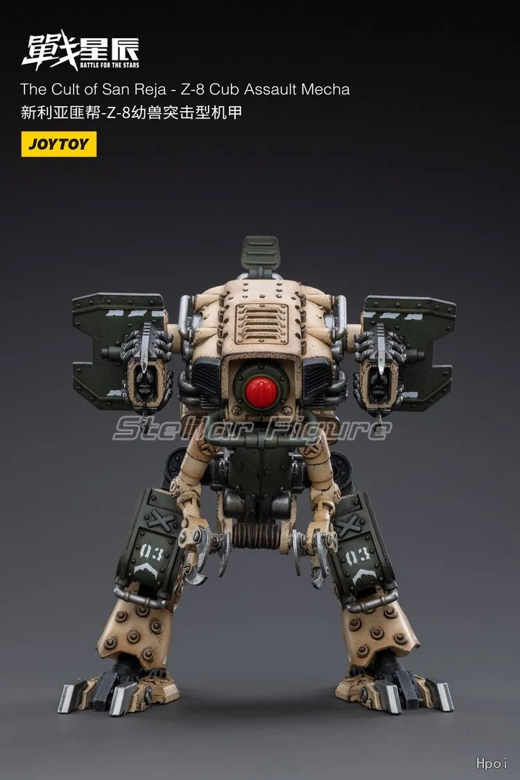 【SF】JOYTOY 1/18 Action Figure The Cult of San Reja Z 8 Cub Assault Mecha Model Toys Gifts Collection Ornaments