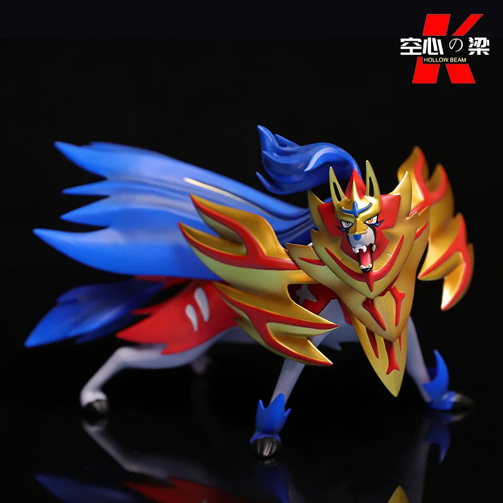 [1/20 Scale World] Zacian & Zamazenta Cang Xiang & Zang Marante A legendary elf full of mysteries Toy Figure Decoration