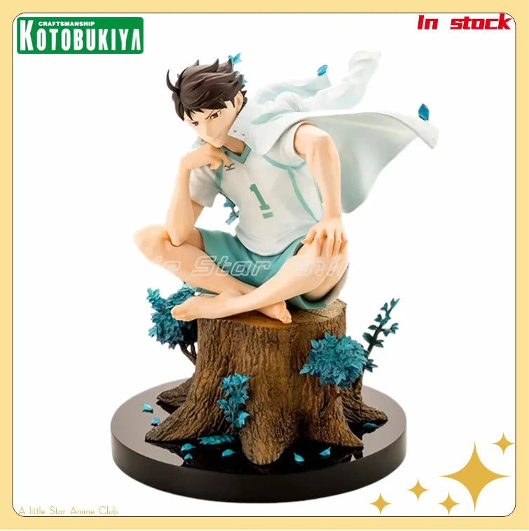 In Stock Original Kotobukiya Haikyuu!! Oikawa Tooru 1/8 PVC Animation Figures Models Collection Gifts Toys
