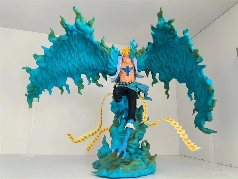 Bandai Original Bp One Piece Ichiban Kuji Marco Kaido Devil Fruit Ability Person Anime Figure Collection Model Toys Gift Models