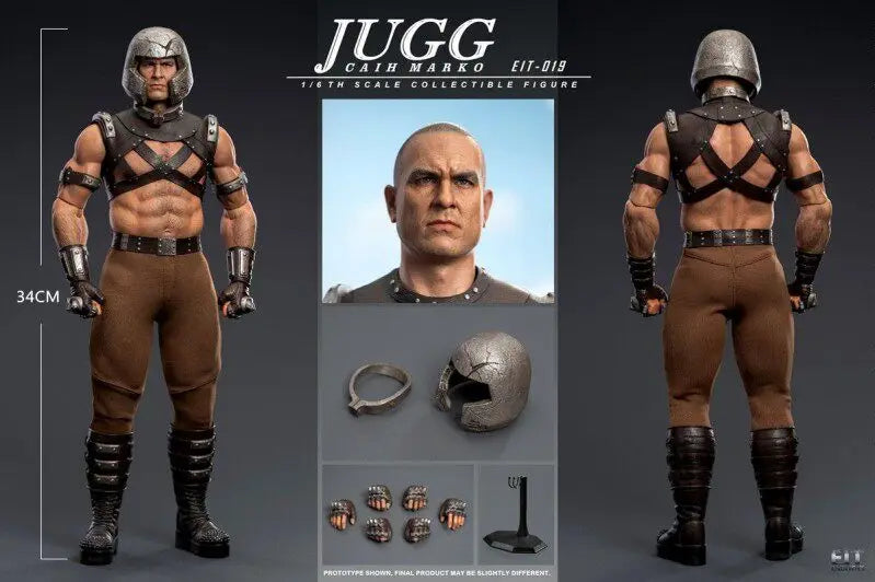 In Stock END I TOYS EIT019 JUGG Juggernaut 1/6 Movable Model Collection Toys HT Deadpool & Wolverine Cain Marko