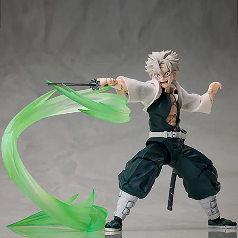 ANIPLEX BUZZmod. Demon Slayer Kimetsu No Yaiba SANEMI SHINAZUGAWA 1/12 Anime Doll Collection Ornaments Decoration Toy Model Gift