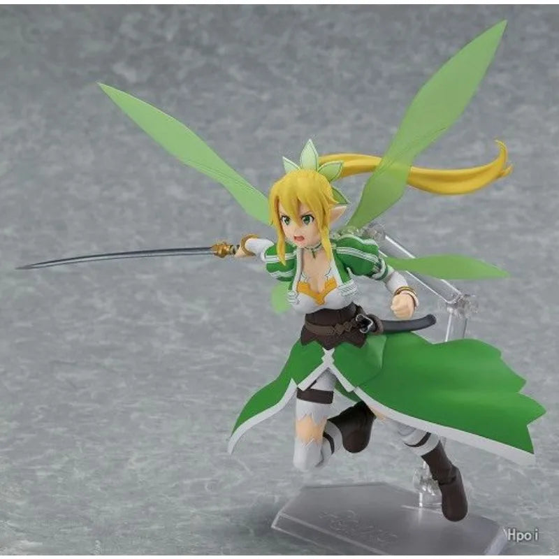 In Stock Original Max Factory Figma #314 Sword Art Online II Kirigaya Suguha Anime Figure Action Figure Gift Collection Toy