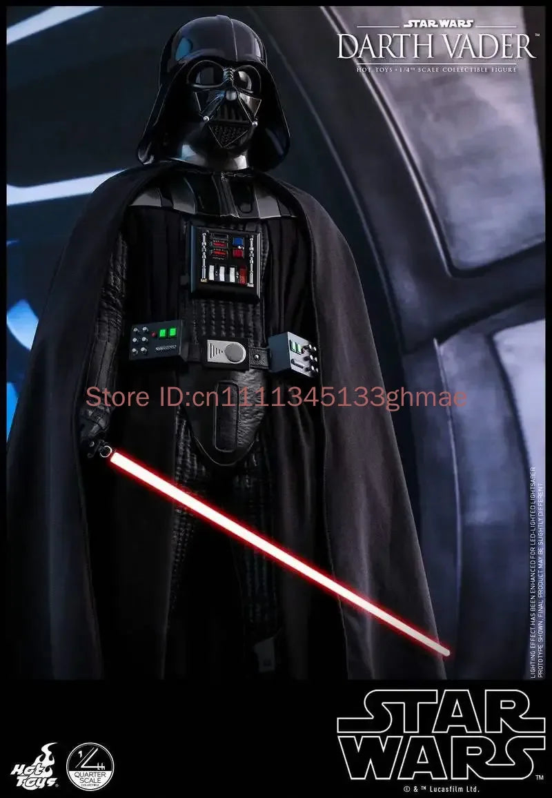 HotToys Star Wars Darth Vader 1/4 Scale Articulated Action Figure Special Edition with LED Light up Stand Collectible QS013