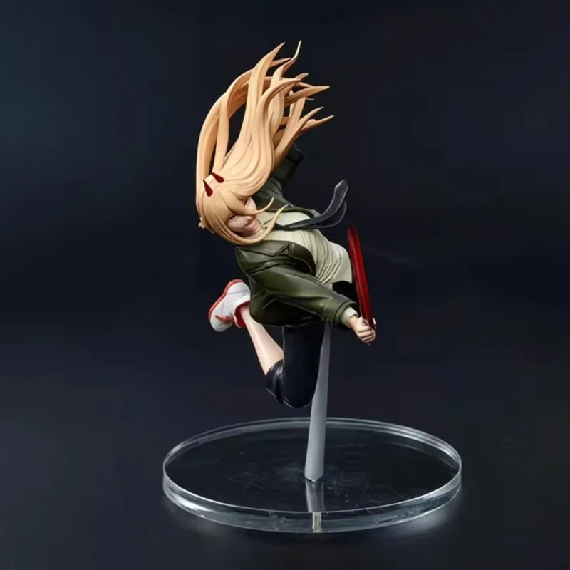 in stock Genuine TAITO Chainsaw Man Power PVC about 16cm Anime Figure Model Desktop ornament Collector Figurine Toys Gift