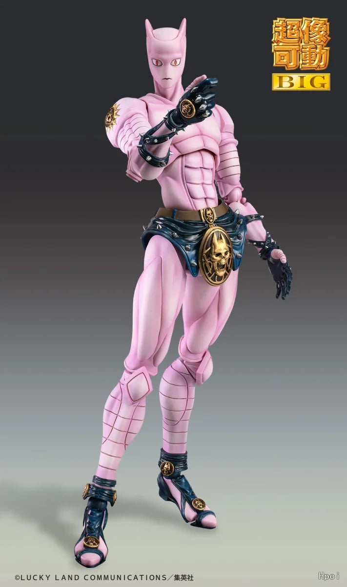 In Stock MEDICOS-E Super Action Statue BIG JoJo's Bizarre Adventure Part 4 Diamond Is Unbreakable Killer Queen Action Figure