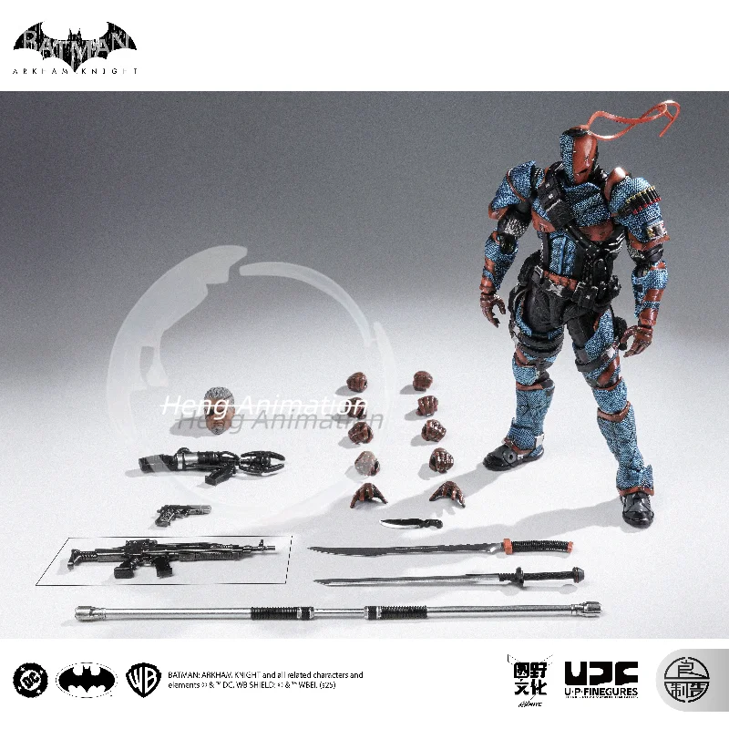 Pre-saleYuuno Bunka Yoshinobu Deathstroke Arkham Knight Articulated Batman Model Ornaments Collectibles Gifts