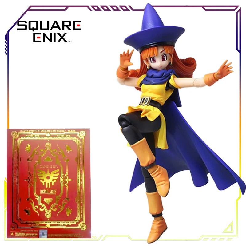 SQUAREENIX Original BRING ARTS Dragon Quest Series Anlina\Bianca\Flora\Camus\Terry Anime Action Figure Model Toys Gifts Fo Boys