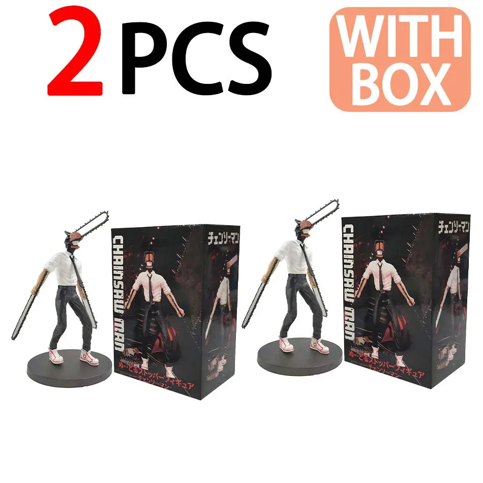 Neue Chainsaw Man Lacey/Power/Denji Anime Actionfigur PVC Chainsaw Man Noodle Stopper Figurine Erwachsenensammlung Modell Spielzeug
