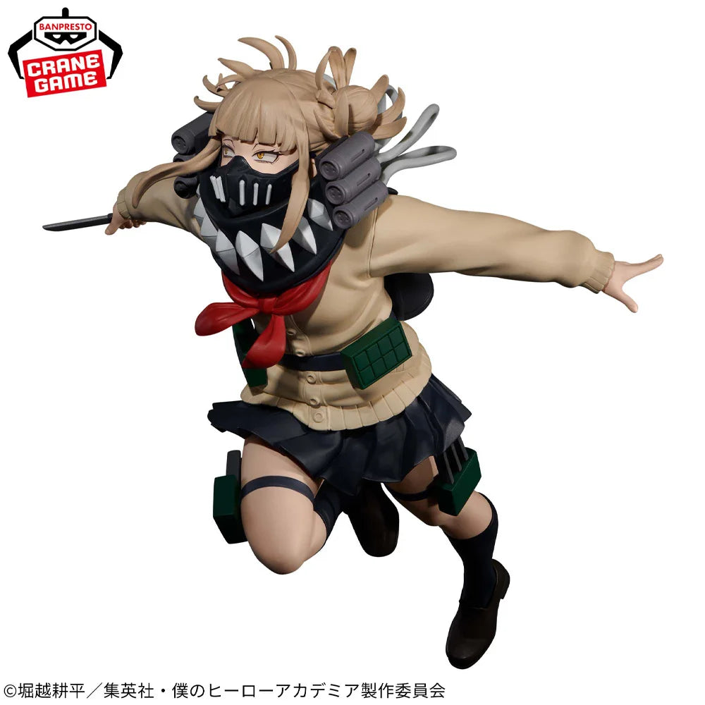Auf Lager Original BANPRESTO THE EVIL VILLAINS PLUS My Hero Academia Himiko Toga Figur Anime Modell Original Boxed Toy