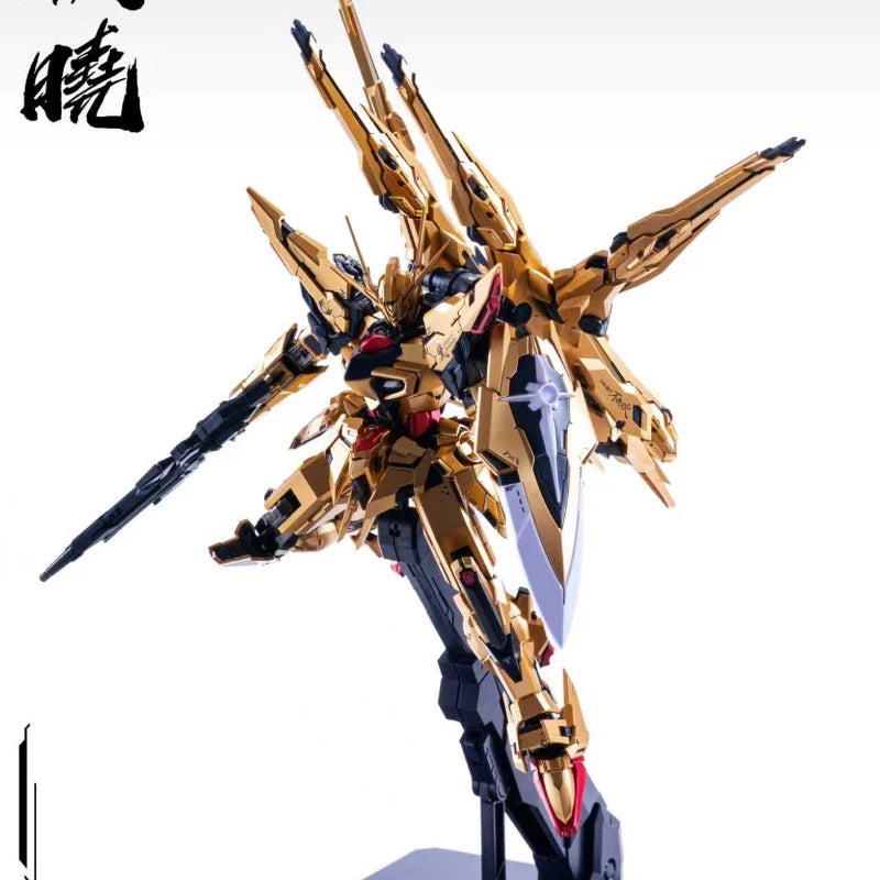 In Stock SHUGUANGGE Model Akatsuki Aurora MG 1/100 ORB-01 Assembly Model Kit GK Toy With Two Pack Alloy Skeleton Action Figure