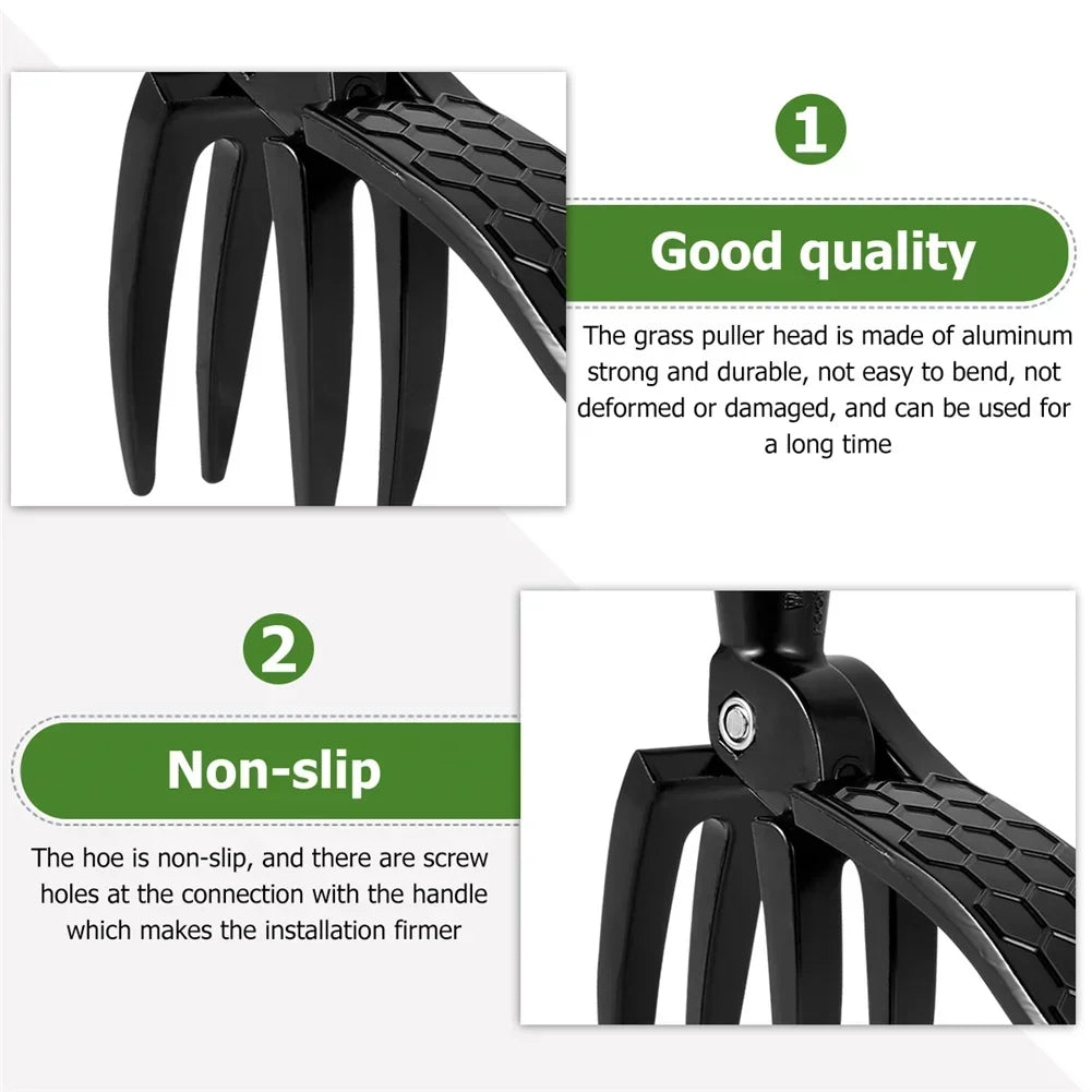 Claw Weeder the Stand Up Weed Puller Tool Root Remover Replacement Foot Garden Pedal Metal Outdoor