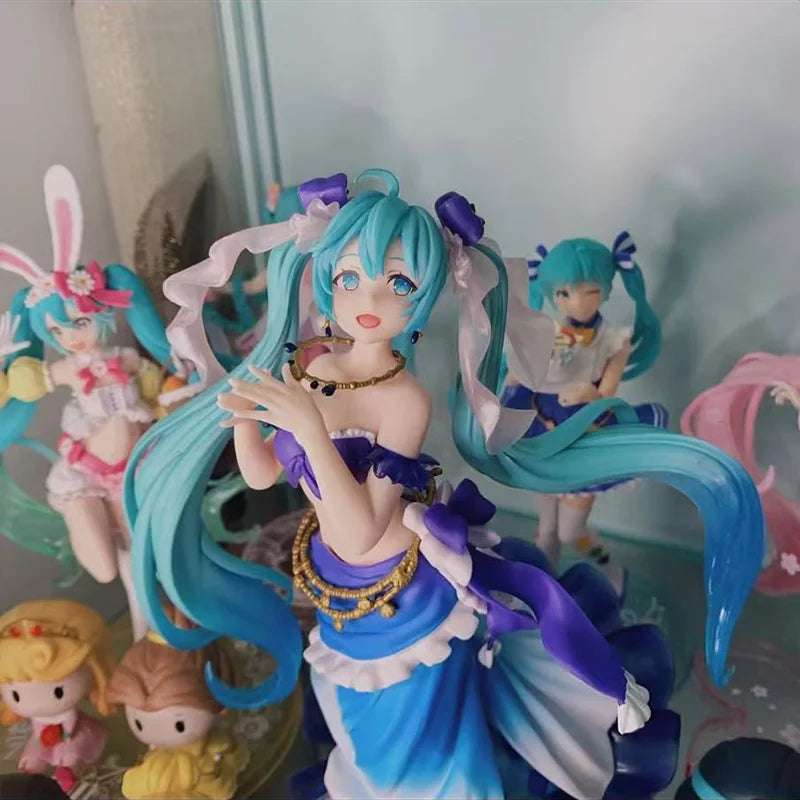 In Stock Genuine Hatsune Miku Artist Masterpiece Fairy Tale Princess Series Little Mermaid Anime Figure Model Toys Gift