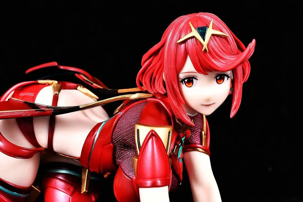 New Xenoblade Chronicles Anime Figure Xenoblade 2 Pyra Figurine Homura Figure Statue Model Desk Collection Birthday Gifts Toys