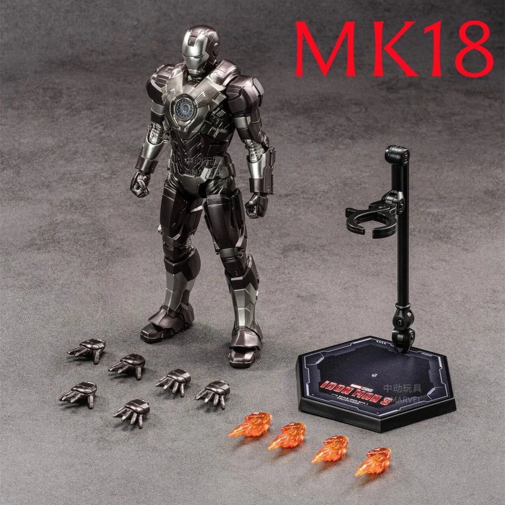 ZD Toys Marvel Avenger Iron Man Mark23 Shades Action Figure Collections Gift