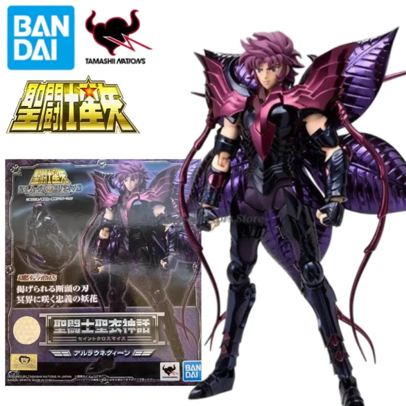 In Stock Original BANDAI Saint Cloth Myth Saint Seiya Alraune Queen Tamashii Anime Figures Model Collectible Ornaments Toys Gift
