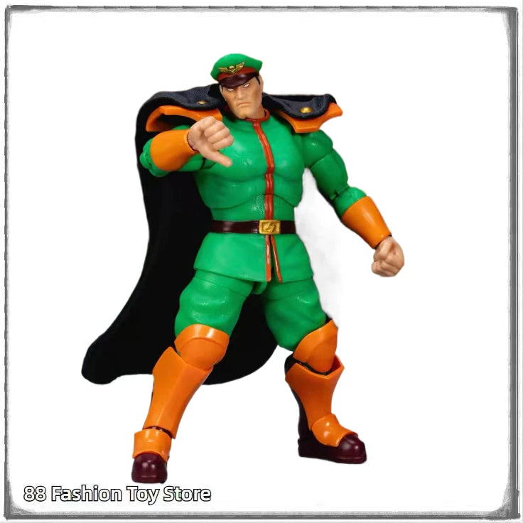 New Original Jada Toys Street Fighter SDCC M.Bison Dhalsim Fei Long Violent Ken The Final Challengers 15CM Action Figures Game