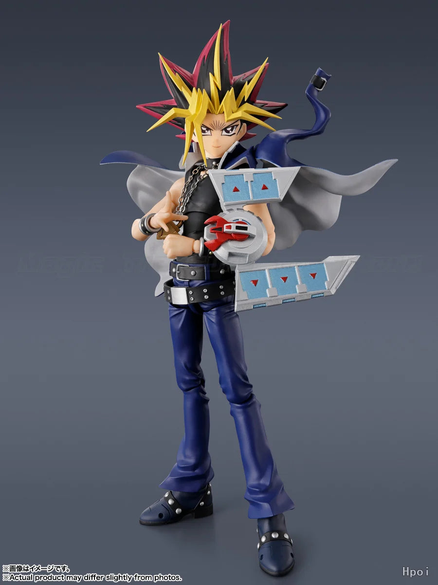 【In stock 】Original BANDAI SPIRITS S.H.Figuarts Yu-Gi-Oh! Yami Yugi  Action-figure  Anime
