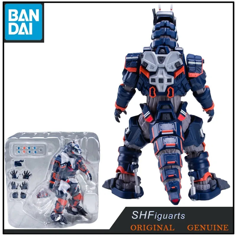 Bandai Original  SHF EARTH GARON TYPE 23 SPECIAL TACTICAL ARMORED KAUU Anime Action Figures Toy for Boy Kid Gift Model Ornaments