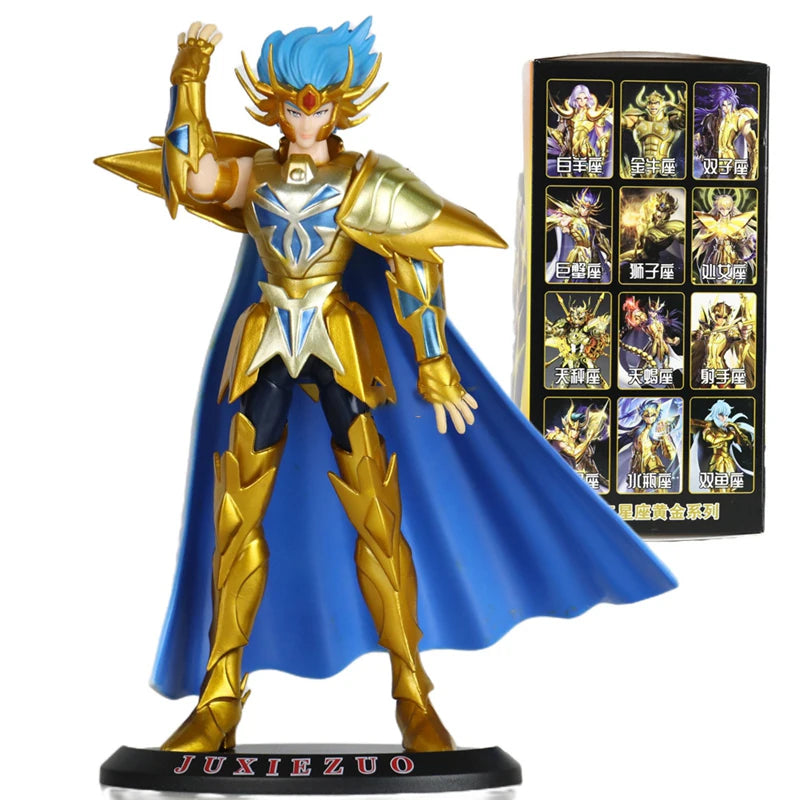 19см Saint Seiya Аниме Фигурки Мит Плат EX Pegasus Dragon Shiryu Hyoga Cygnus Phoenix Ikki Екшън Фигурка Колекция Модел Играчка