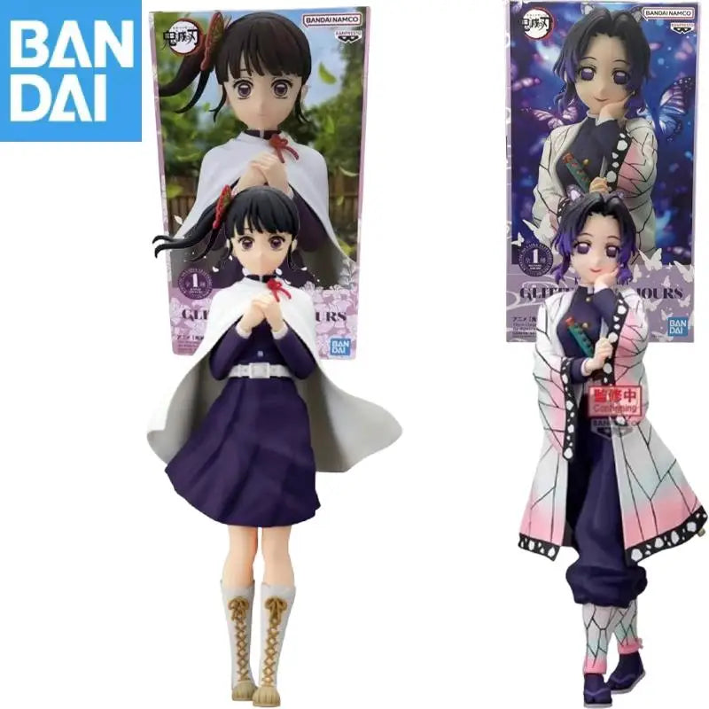 Genuine BANDAI BANPRESTO Demon Slayer KIMETSU NO YAIBA GLITTER & GLAMOURS Kochou Shinobu Tsuyuri Kanawo PVC Figure Model Toy