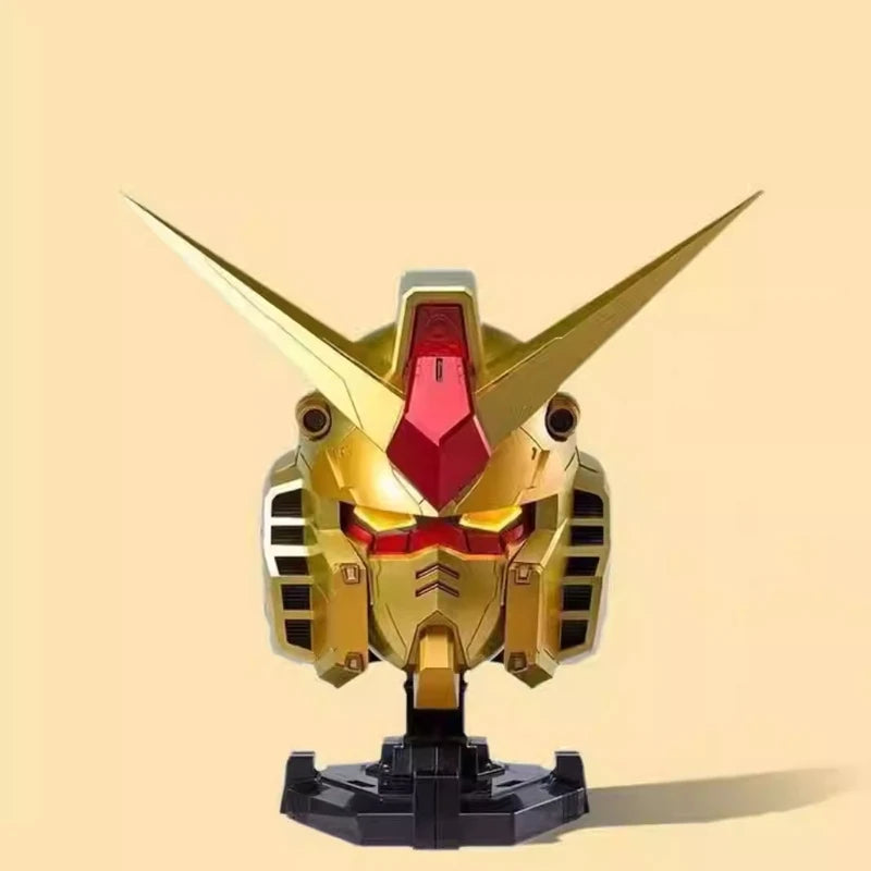 New Rx78 Yuanzu Comic Exhibition Cosplay Helmet Action Figures Wearable Luminous Version Fashion Toys Birthday Gifts Collectible