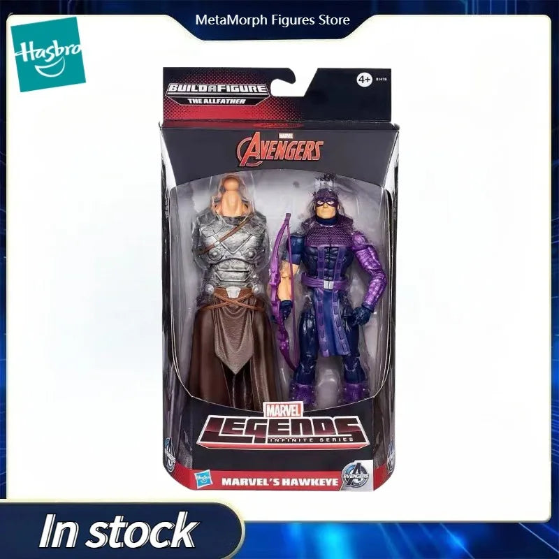Original Hasbro Marvel Legends Series MARVEL'S Hawkeye Anime Figure Toy Collection Model