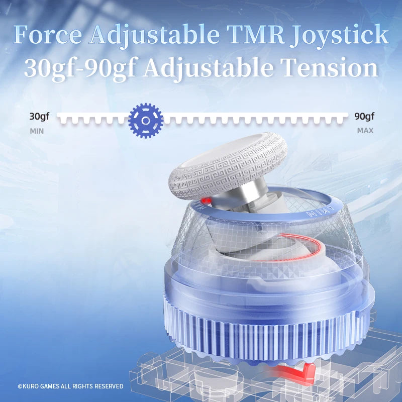 BEITONG Wuthering Waves - Cartethyia Ver KP40D Elite Controller Hall/Micro Vibration Trigger Force Adjustable TMR Joystick