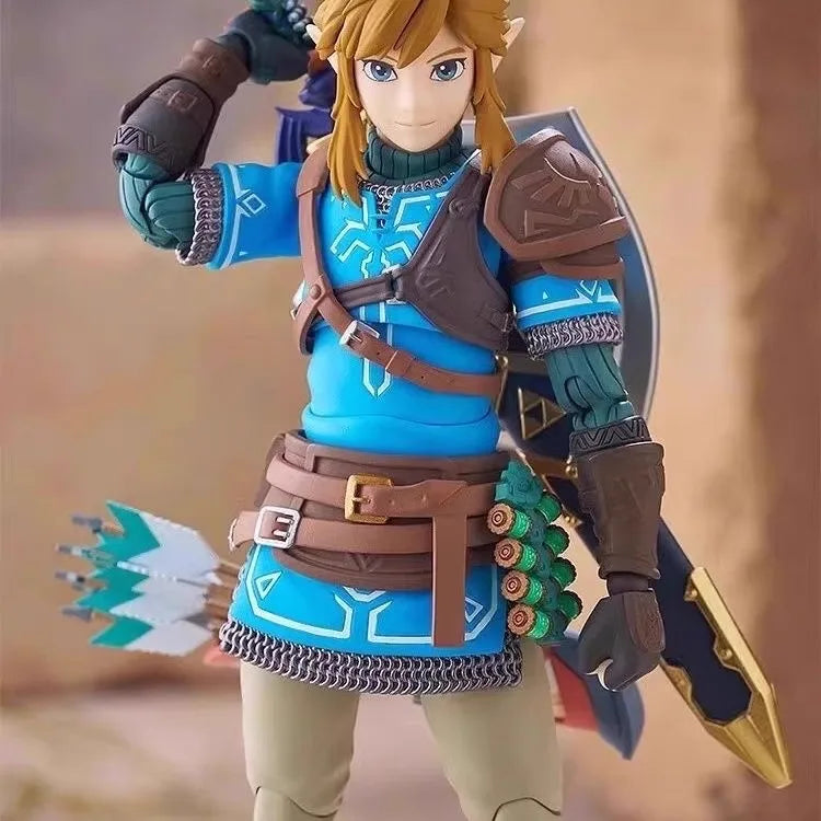 The Legend Of Zelda Tears Of The Kingdom Aciton Figure Figma 626 Link Figures Breath Of The Wild Anime Figure Collect Model Gift