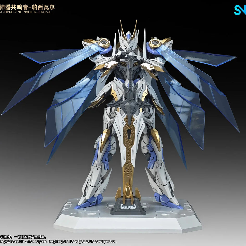 SNAA Divine Invoker Percival Round Table Knights 1/144 Scale China Original Mecha Assembly Plastic Model Kit Collectible Figure