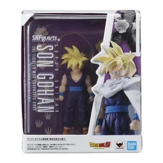 HBandai Genuine Dragon Ball SHF Mini Gashapon 5cm Set Goku/Vegeta/Trunks Anime Figures Desktop  Collectible Toys Boy Gifts