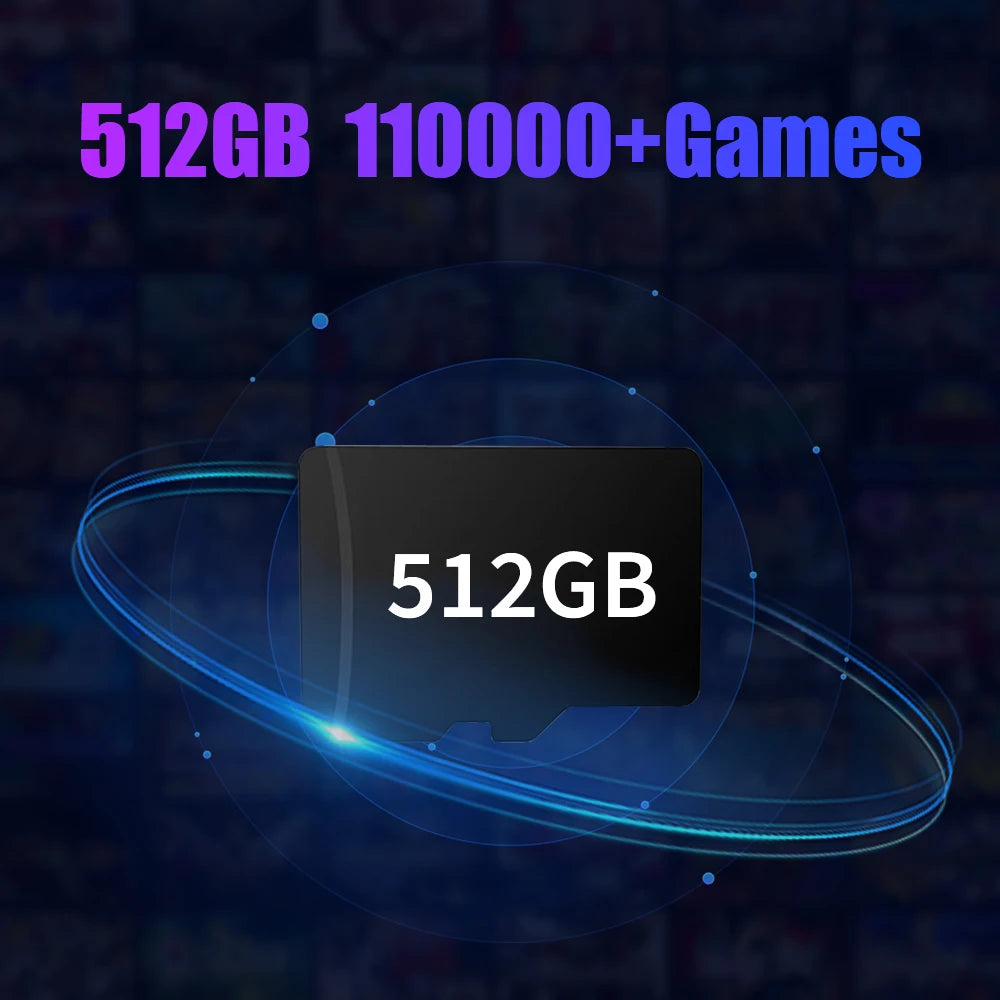 Game Card for Beelink GT King/King Pro S922X Retro Game Console TV Box with 110000+ Games 70+ Emulators For SS/PSP/PS1/NDS/N64