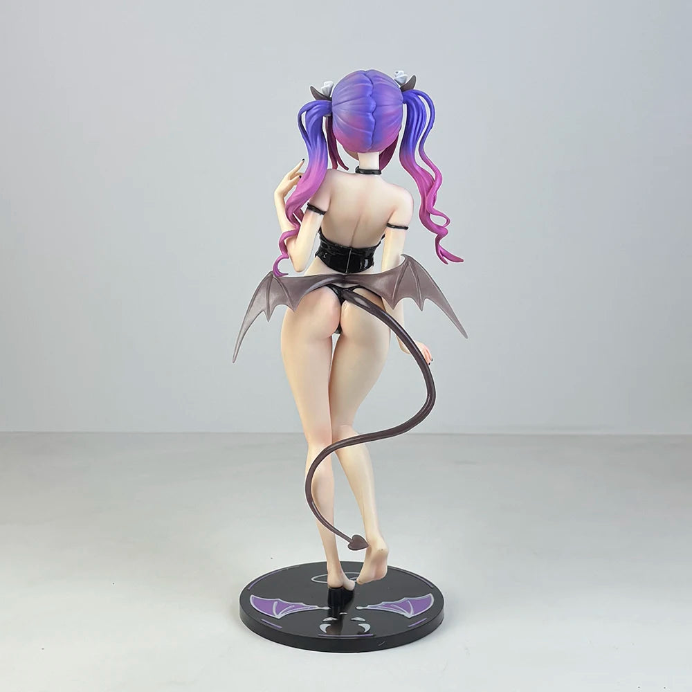 Anime Glowing Little Succubus Momoko 1/6 PVC Action Figure Toys 27cm Momoroser Girls Anime Figure Model Collection Doll Gift