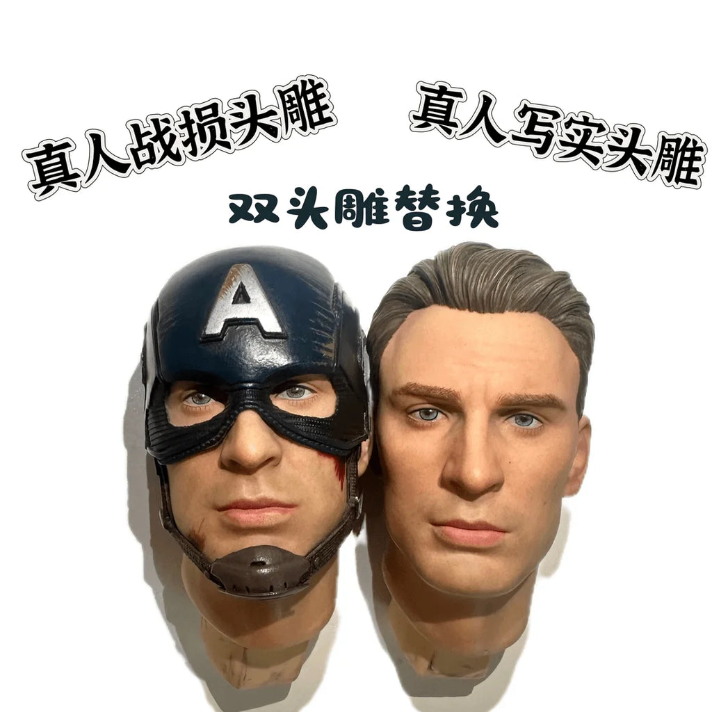 Hot Toys Captain America Figure Avengers 4 Endgame Marvel 40cm Statue Model Collectible Decor Gift for Boyfriend