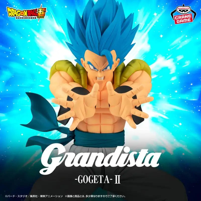 [Original Genuine] Bandai Banpresto Dragon Ball Super Grandista Gogeta II In Stock PVC Figure Model Collector Figurine Toys Gift
