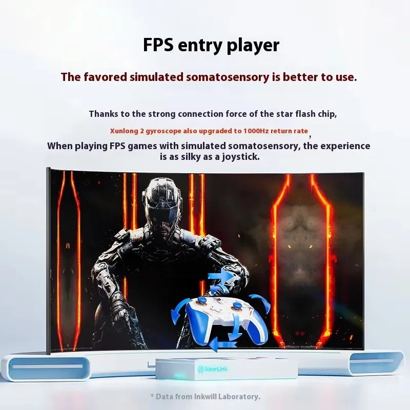 BIGBIGWON Blitz 2 TMR Star Flash Wireless Bluetooth Gamepads Somatosensory Controllers 2000HZ For NS PC Steam Game Customized