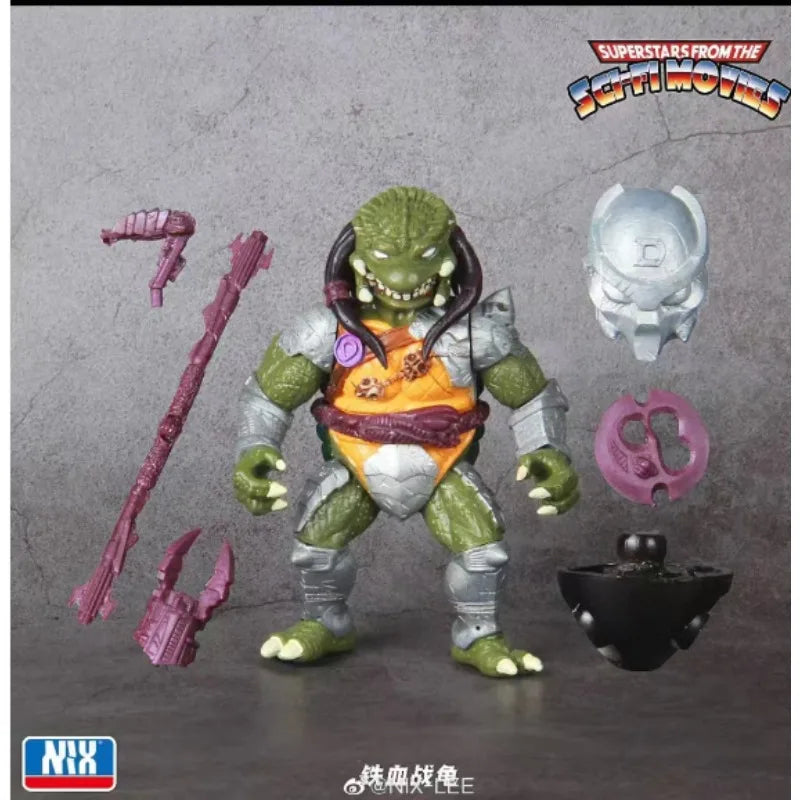 NIX X TURBOPORK Original First Edition Ninja Turtles Halloween Limited Edition Zombie Turtles Michelangelo Exclusive Model Toy