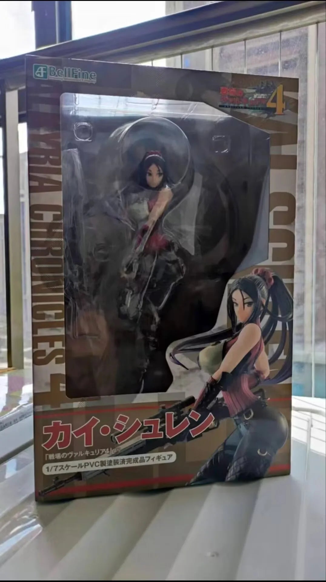 In Stock Original Genuine Valkyria Chronicles 4 Action Figure Kai Schulen Action Figure PVC Collectible Models Toy Gift Doll