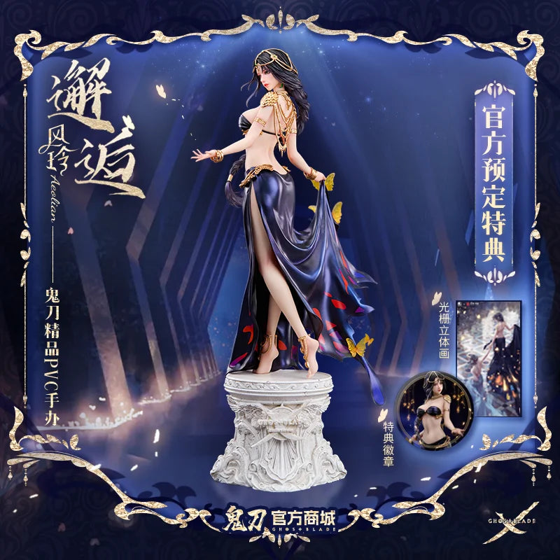 Genuine Bearpanda X Ghost Blade Encounter Ver. 1/6 Hai Qinyan/Aeolian 40cm Action Figures Desktop Decoration Collect Model Gift