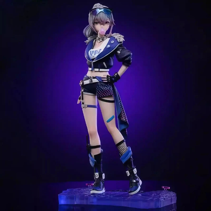 26cm Silver Wolf The Queen Gk Figure Honkai Star Rail Upgraded Face Sculpture Fully Painted Anime Statue Desktop Collectible