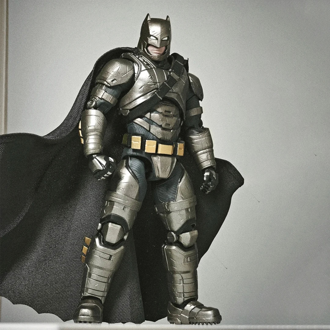 Genuine FondJoy Batman - Armored Edition Action Figure Toys Movable Model Boys Gift Fans Collection Batman v Superman Series