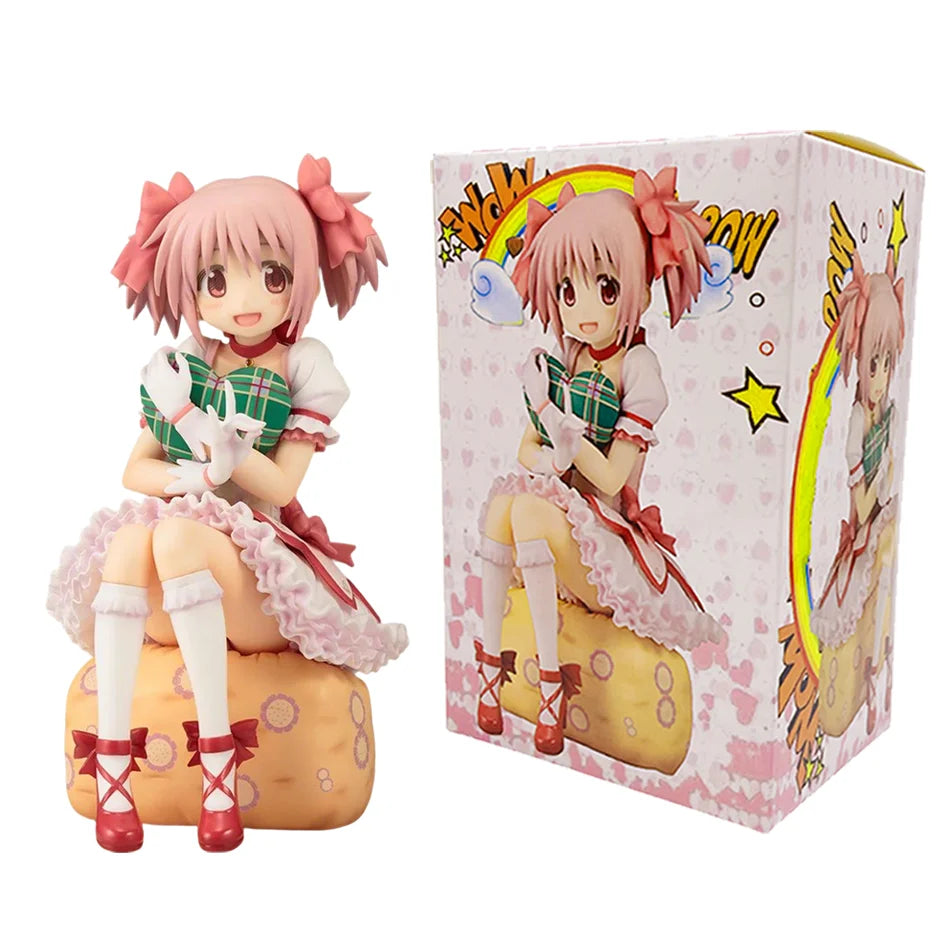 Anime Magikano 14cm Puella Magi Madoka Magica Figure PVC Model Doll Desktop Decoration Action Figurine Collecting Toys Kid Gifts
