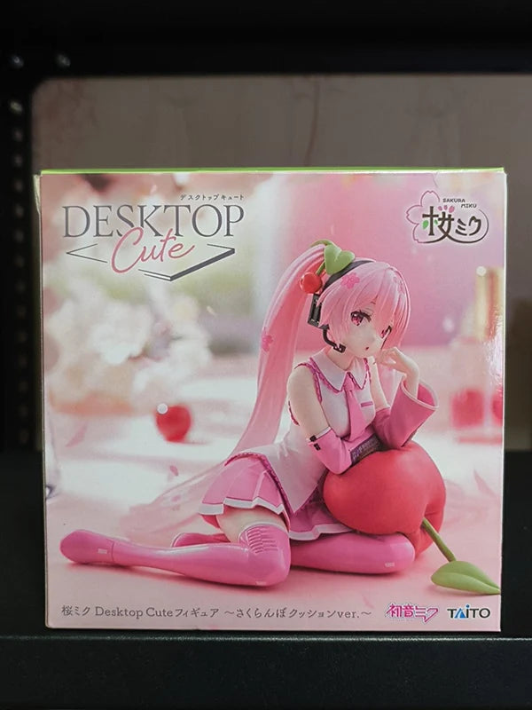 In Stock SEGA Hatsune Miku Project DIVA Arcade Future Tone SPM Hatsune Miku-Little Cat PVC 23CM Anime Action Figures Model Toy