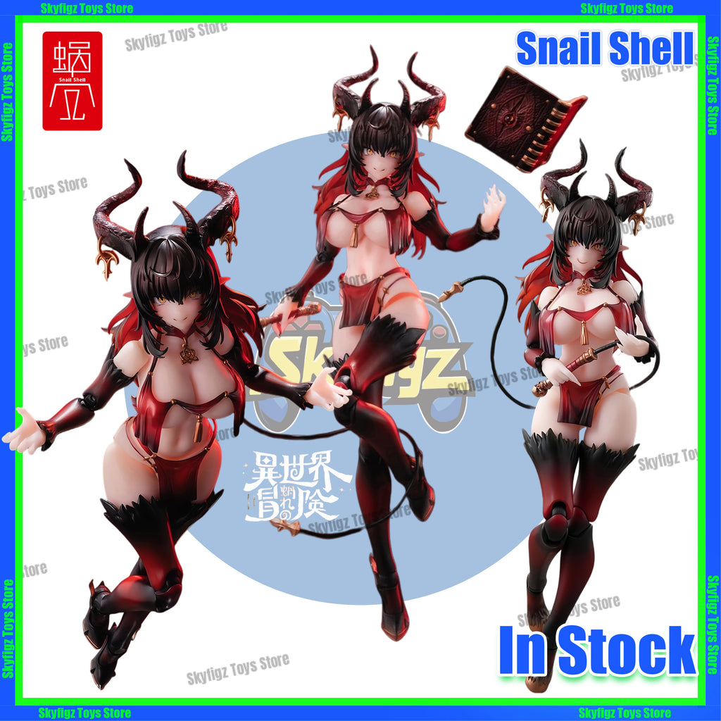 In Stock Snail Shell Another World Succubus Rostia 2 Second Stage RPG-01SP Action Figure Female Character Collection Level Gift