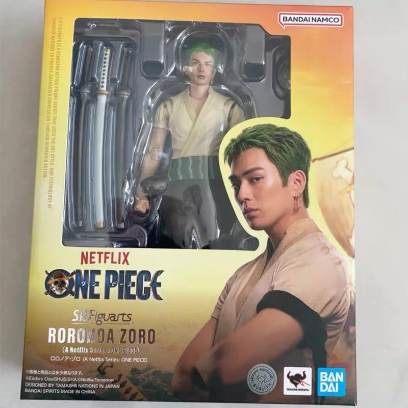 In Stock BANDAI Original Box S.H.Figuarts ONE Piece MONKEY D LUFFY RORONOA ZORO NAMI SHF Action Figure Model Toy Gift for Kids
