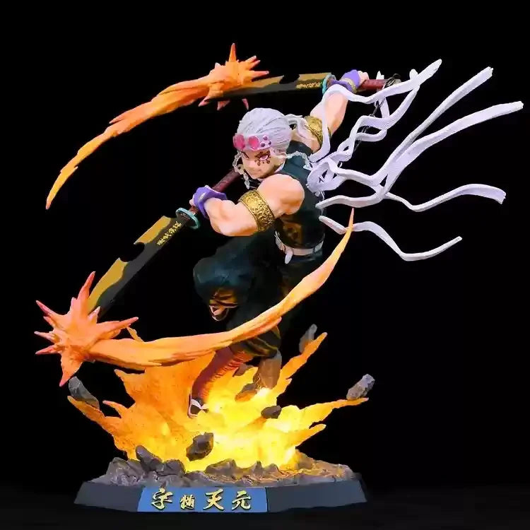 Kimetsu No Yaiba Anime Figure Tokitou Muichirou Demon Slayer Rengoku Kyoujurou  Mitsuri Shinobu Nezuko 18cm Model Birthday Gift