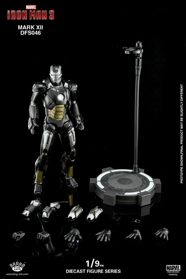 1:9 Mk8 Mk9 Mk11 Mk12 Mk13 Mk14 Marvel Iron Man Kingarts Ka Complete Alloy Toy Figure Assembled Collectible Model Gift Boy Deco